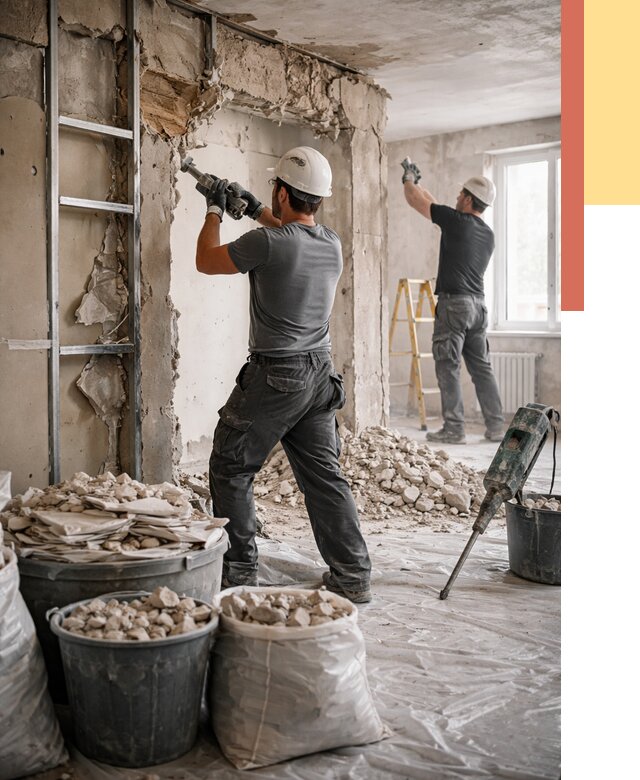 Демонтажные работы в донском от 2736 руб. — услуги и цена под ключ | ОТДЕЛОЧНИК-Днс