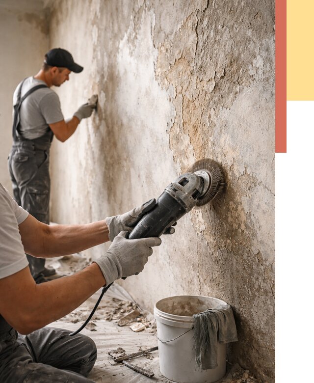 Снятие и удаление краски со стен в донском от 2128 руб. — ОТДЕЛОЧНИК-Днс