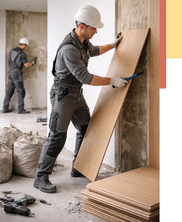 Демонтаж стеновых панелей в донском от 3546 руб. за м² быстро и недорого | ОТДЕЛОЧНИК-Днс