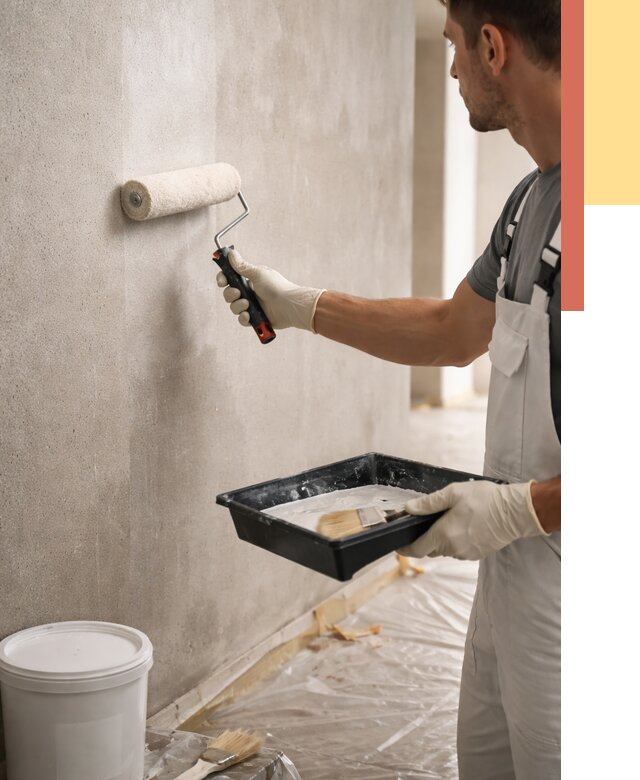 Грунтовка стен в донском от 2229 руб. м2 — быстро, недорого, с материалом | ОТДЕЛОЧНИК-Днс