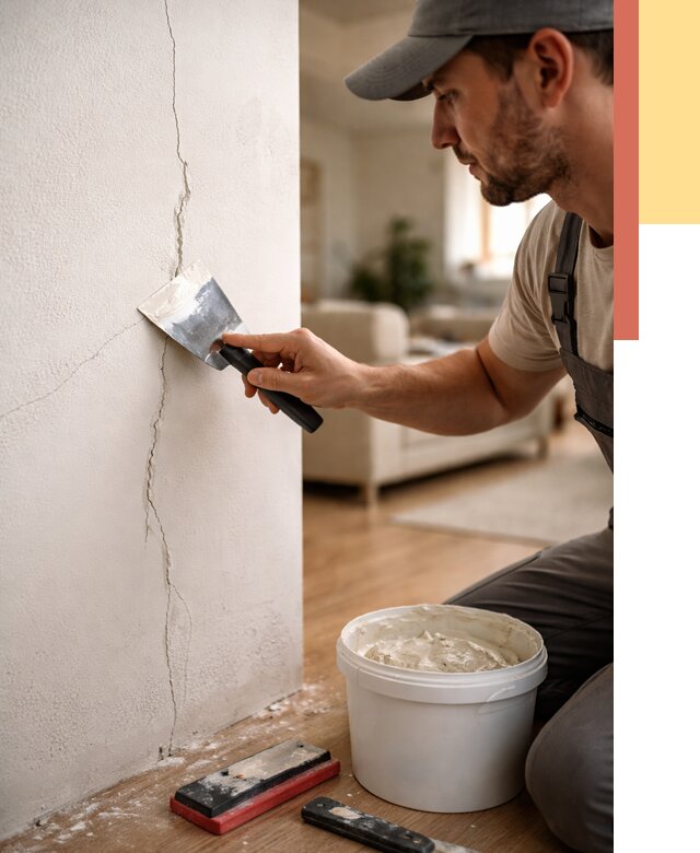 Заделка трещин и сколов в донском от 2482 руб. — быстро и недорого | ОТДЕЛОЧНИК-Днс