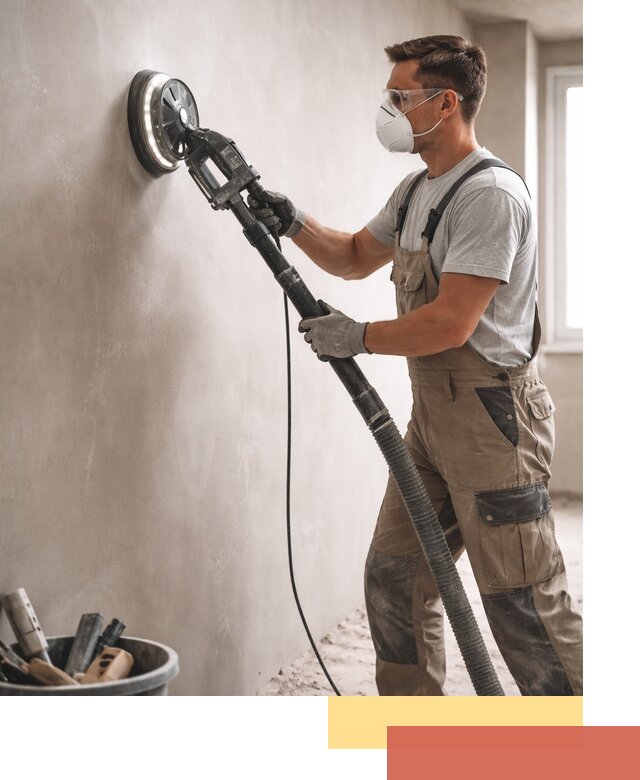 Профессиональная шлифовка стен в донском быстро и качественно