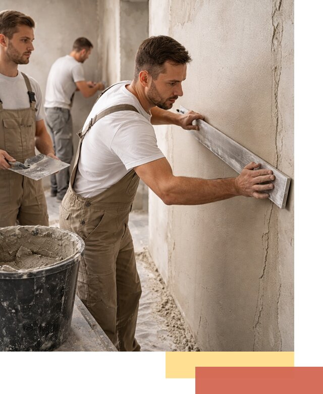 Штукатурка стен без маяков в донском быстро и качественно