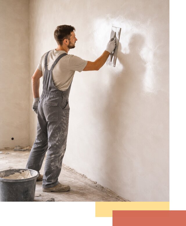 Глянцевание штукатурки стен в донском профессионально и быстро