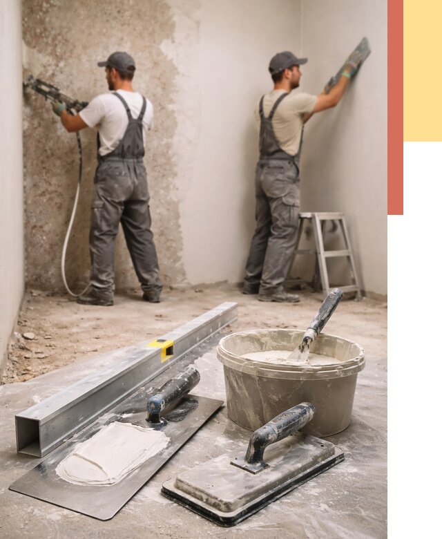 Штукатурка стен под обои в донском от 4559 руб./м2 — выравнивание под обои | ОТДЕЛОЧНИК-Днс