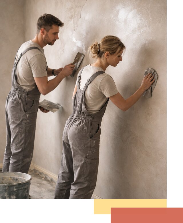 Венецианская штукатурка высокого качества в донском