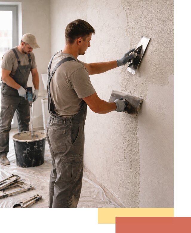 Структурная штукатурка стен в донском — качественная отделка поверхностей