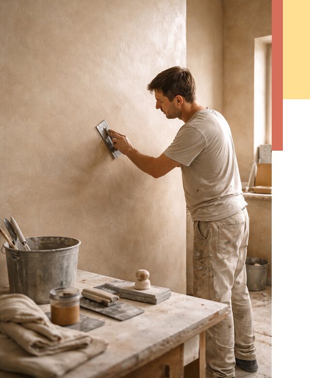 Марокканская штукатурка таделакт в донском под ключ от 4255 руб. | ОТДЕЛОЧНИК-Днс