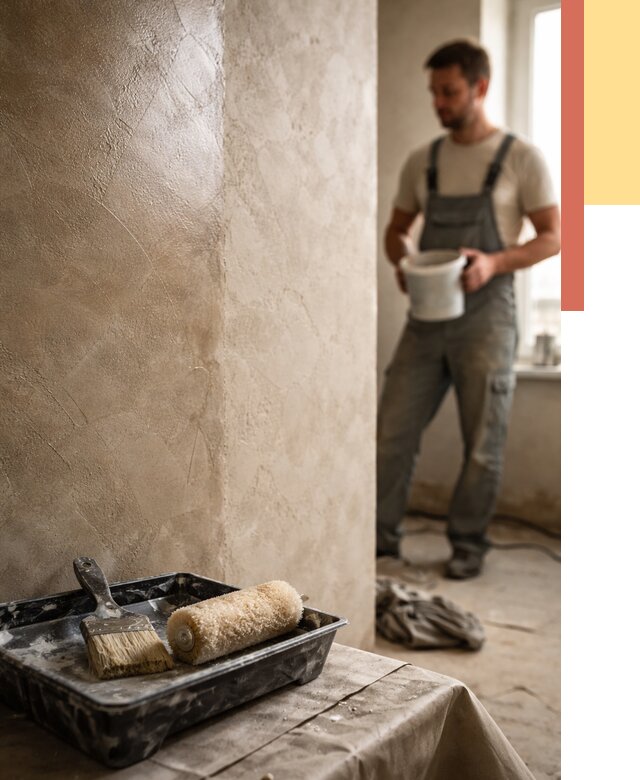 Нанесение воска на штукатурку в донском от 3546 руб. | Услуги ОТДЕЛОЧНИК-Днс