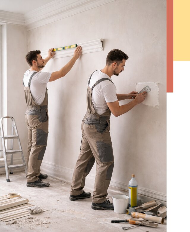 Монтаж лепнины на стены в донском от 4559 руб. — недорого, быстро | ОТДЕЛОЧНИК-Днс