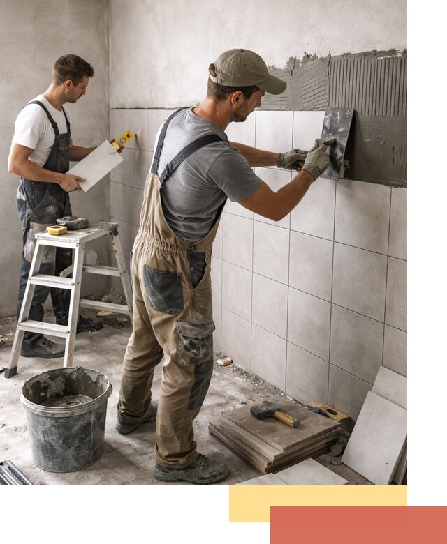 Укладка плитки на стены в донском профессионально и надежно