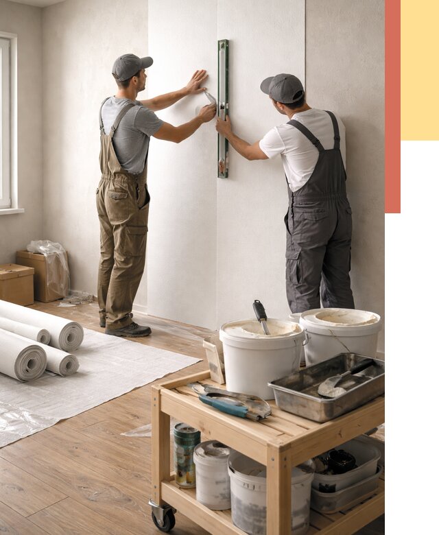 Поклейка стеклообоев в донском от 6586 руб. за м2 — быстро и недорого | ОТДЕЛОЧНИК-Днс