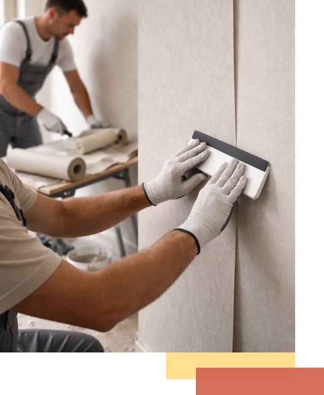 Поклейка обоев под покраску в донском профессионально и быстро