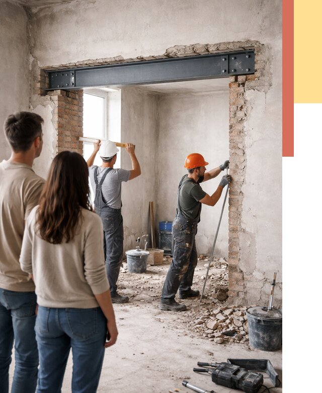 Усиление проема в стене в донском от 9625 руб. — усиление дверного проема металлоконструкцией | ОТДЕЛОЧНИК-Днс