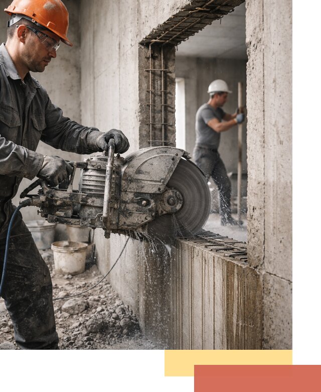 Алмазная резка проемов в донском быстро и точно