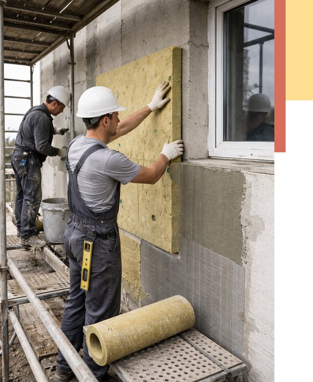 Утепление стен в донском от 4357 руб. под ключ — быстро и недорого | ОТДЕЛОЧНИК-Днс