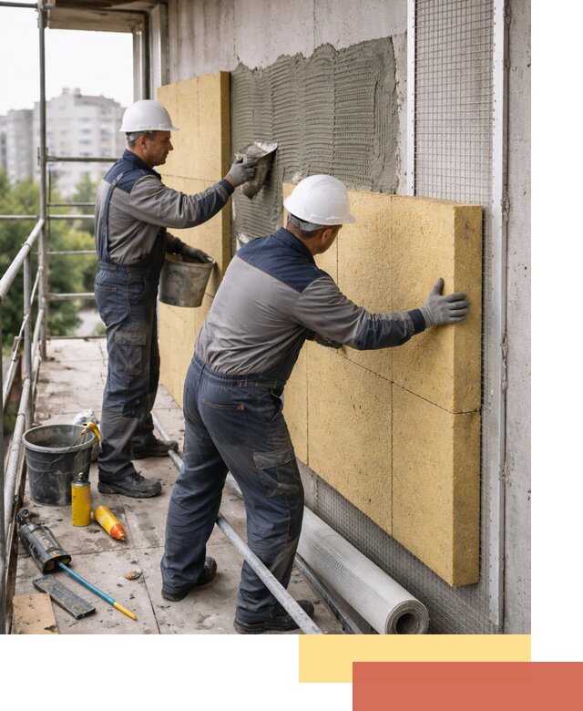Утепление стен зданий и домов в донском качественно и надежно