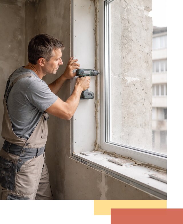 Монтаж гипсокартонных откосов в донском под ключ