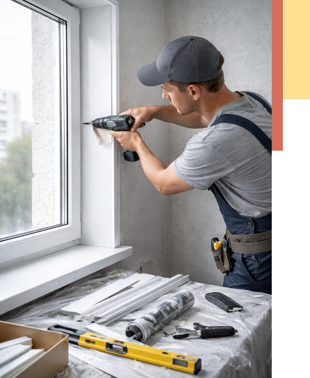 Установка пластиковых откосов в донском от 2280 руб. | ОТДЕЛОЧНИК-Днс монтаж, быстро и недорого