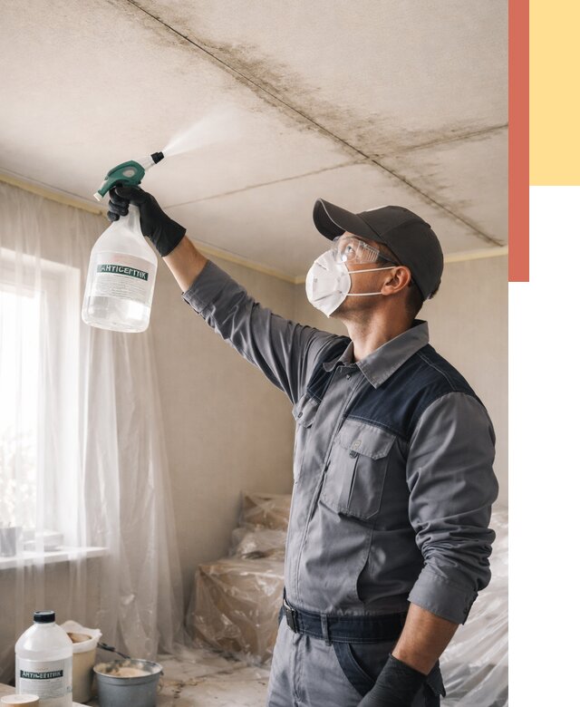 Антисептическая обработка потолка в донском от 2533 руб. | ОТДЕЛОЧНИК-Днс