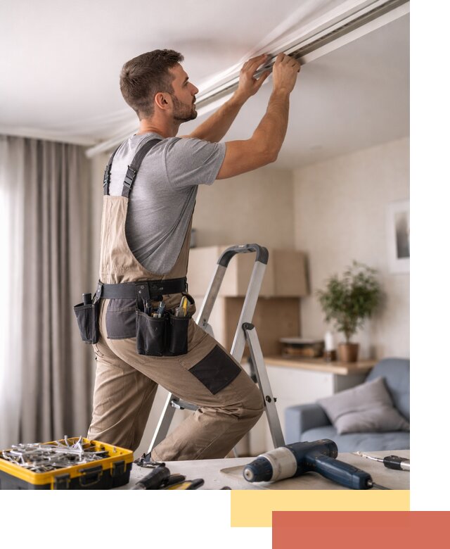 Ремонт натяжных потолков в донском — качественно и оперативно