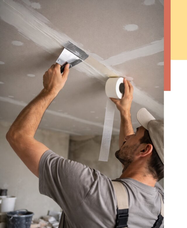 Обработка швов потолка ГКЛ в донском от 7599 руб. под ключ | ОТДЕЛОЧНИК-Днс