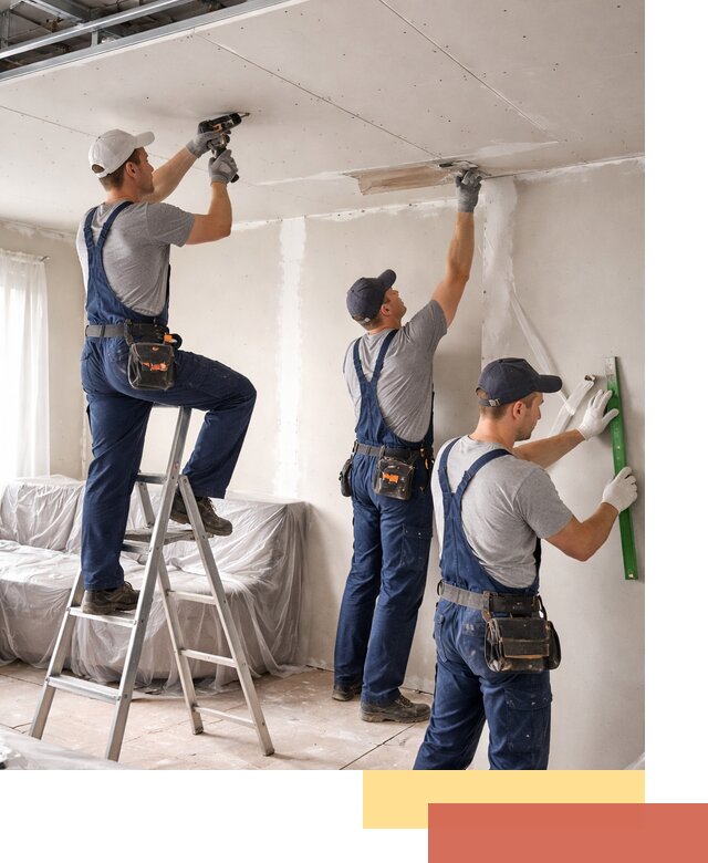 Профессиональная отделка потолка в донском быстро и качественно